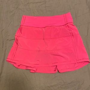 Lululemon pink skort - size 0